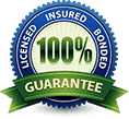 Licensed, insured, bonded guarantee