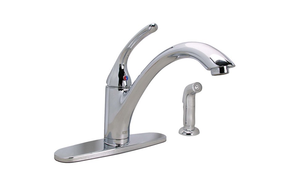 Wolverine Brass 85021 Finale Kitchen Faucet with Spray in Chrome