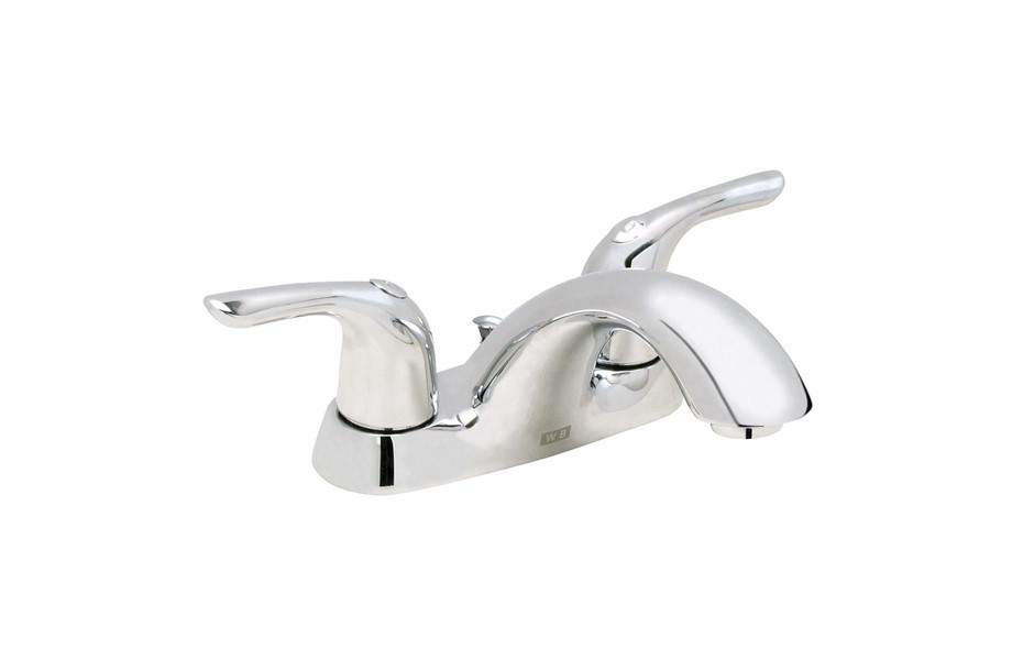 Wolverine Brass FC01350 Finale 2 Lever Handle Lavatory Faucet with Pop-Up, 1.2 GPM, Chrome