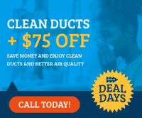 Dalton Deal Days - Save $75 on Duct Cleaning!