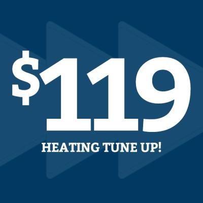 Save NOW on a Heating Tune Up - $119