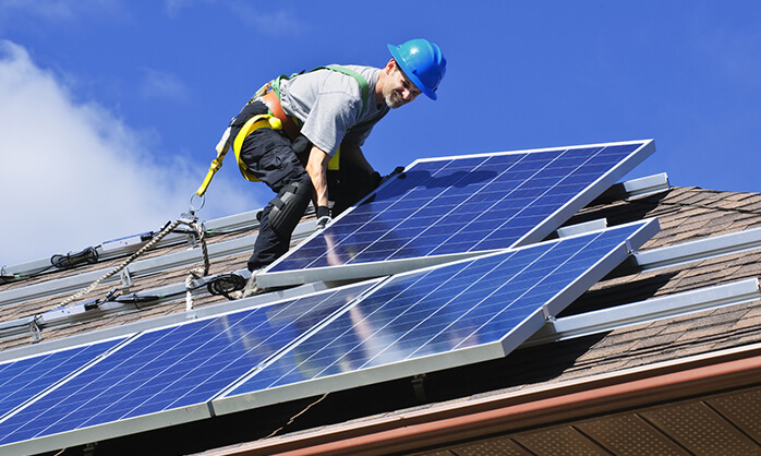 Dalton Plumbing, Heating, Cooling, Electric and Fireplaces, Inc — Solar Power Installation