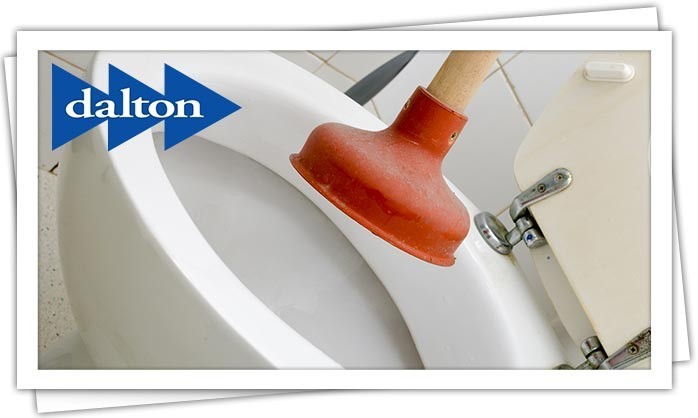 Dalton Plumbing, Heating, Cooling, Electric and Fireplaces, Inc — Clogged Toilet Repair