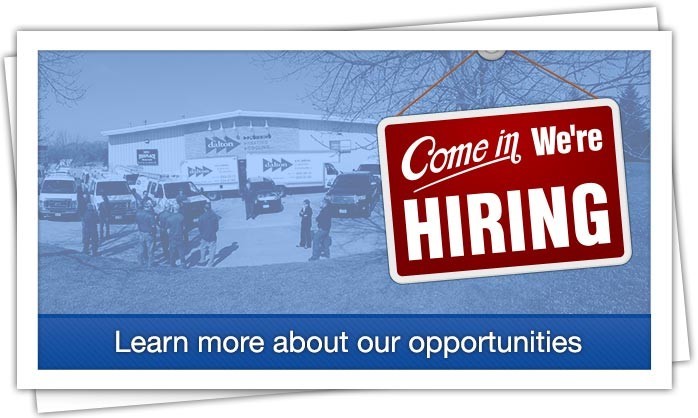 Dalton Plumbing, Heating, Cooling, Electric and Fireplaces, Inc — Hiring