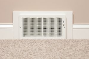 HVAC-return-register-low-on-wall