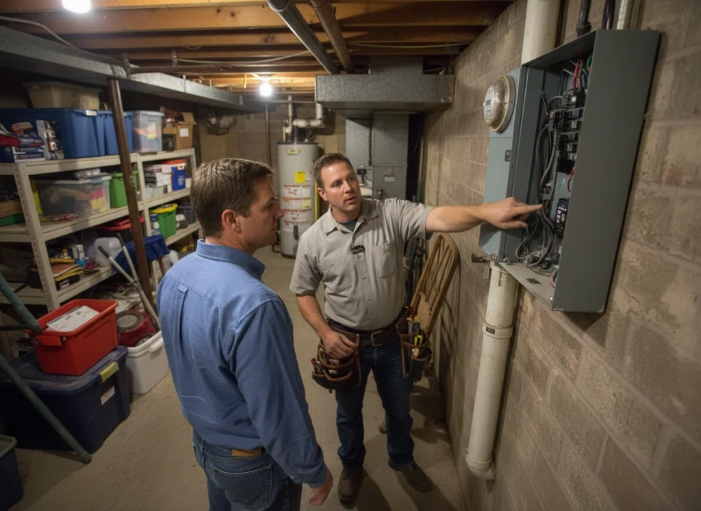 Electrician explains whole-home surge protector for spring storms in Des Moines IA