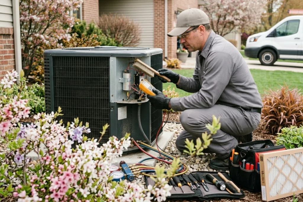 Spring A/C Maintenance Checklist for Iowa Homeowners